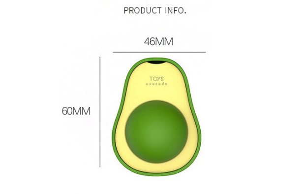 Cute Avocado Pet Toy