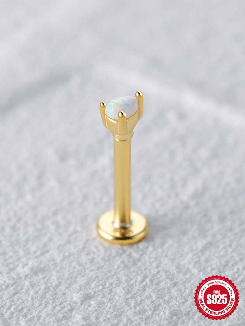 Golden Teardrop Opal (Pair)
