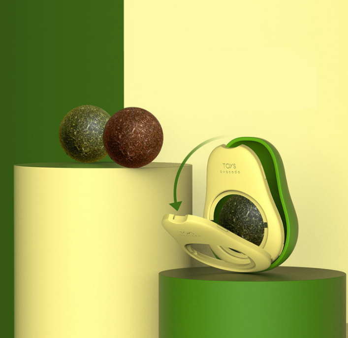 Cute Avocado Pet Toy