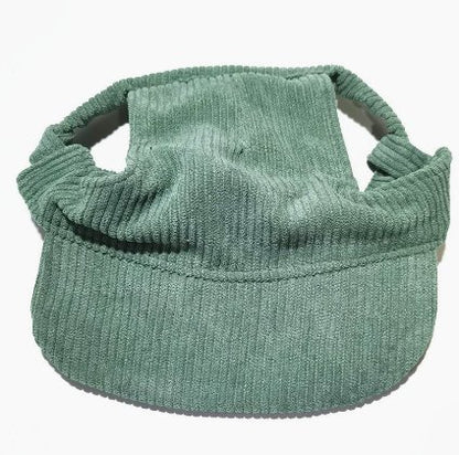 Dog Corduroy Cap UAE – 7 Colours | Stylish Pet Hat for Dogs