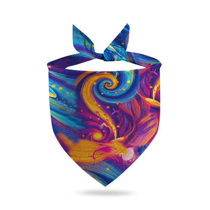 Printed dog bandana
