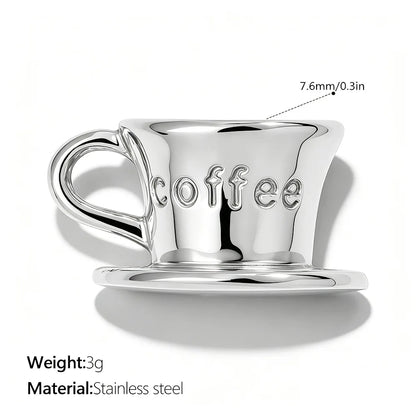 3D enamel drink charm