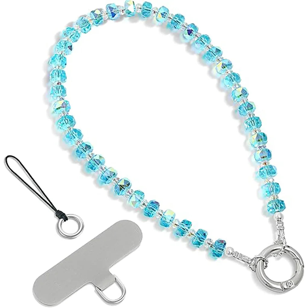 Handmade beaded phone strap
