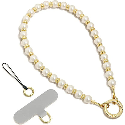 Handmade beaded phone strap
