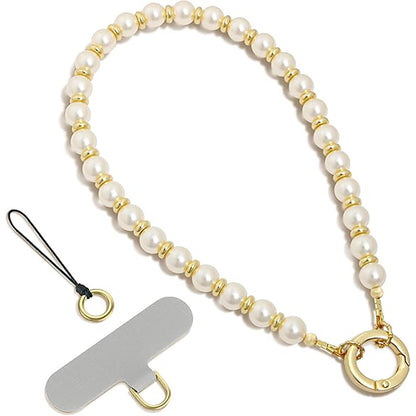 Handmade beaded phone strap