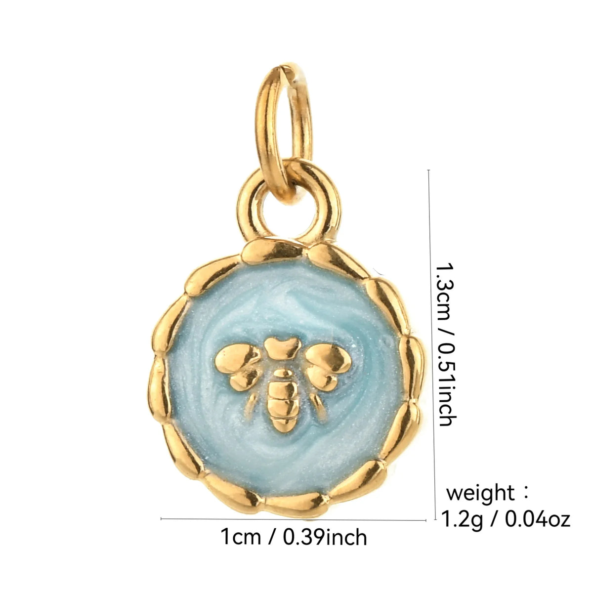 Vintage heart sun and moon charm