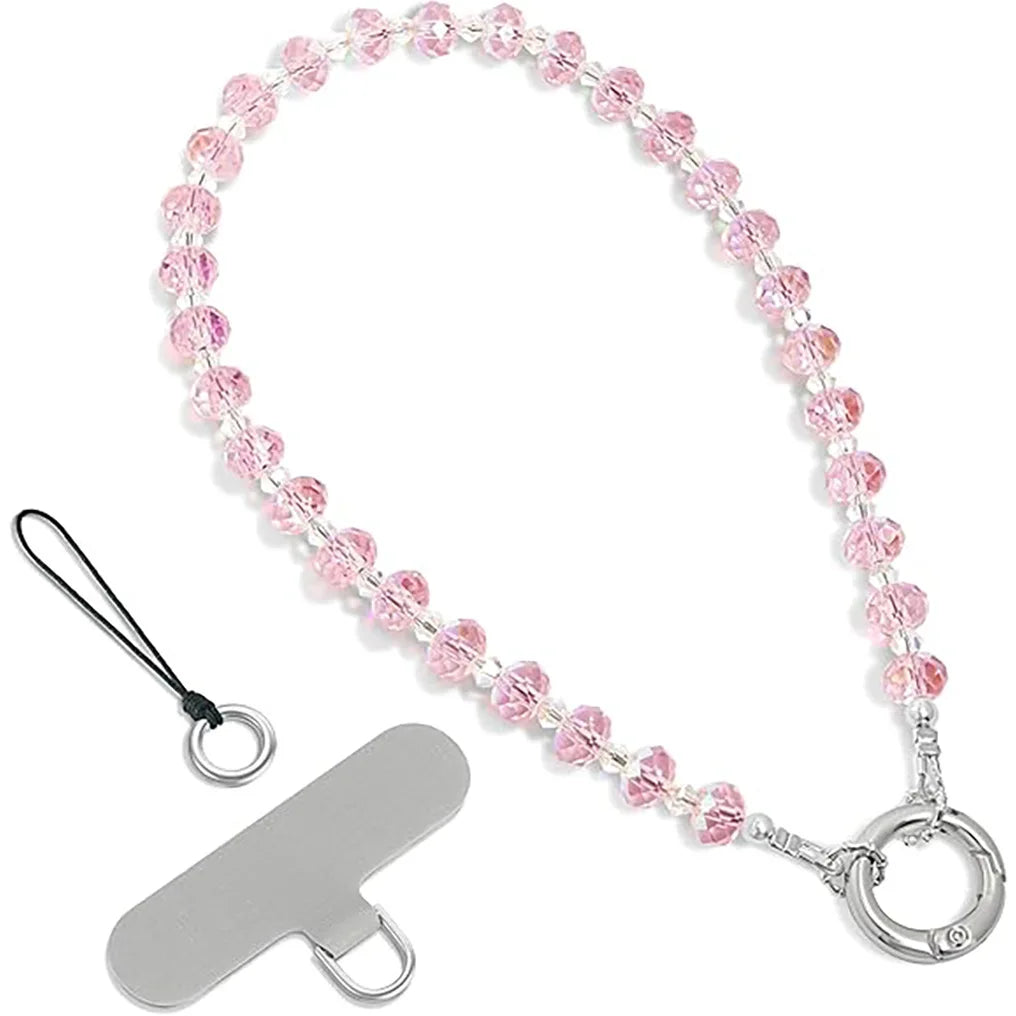 Handmade beaded phone strap