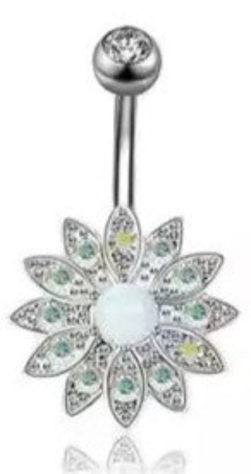 Moonlit Bloom Opal