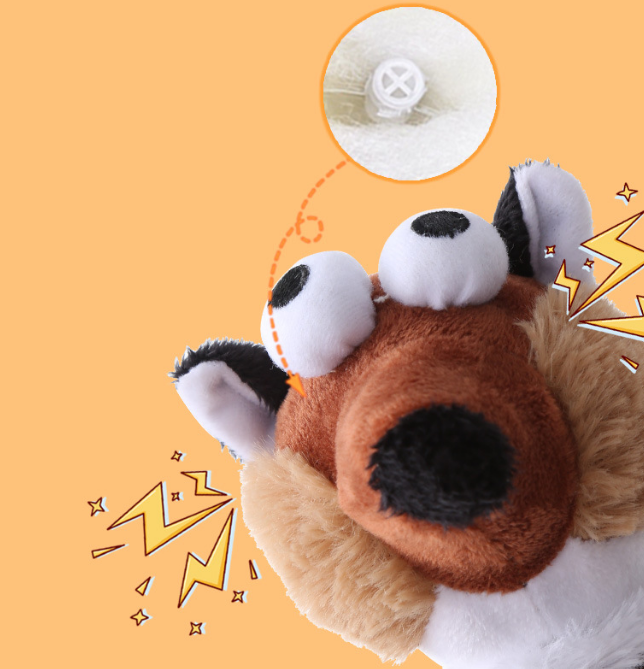 Squeaky Plush Dog Toy – Long Body Animal Characters