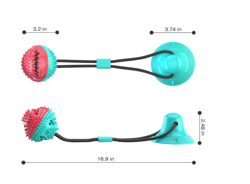 Puppy Teething Chew Toy – Cleans Teeth & Relieves Itching