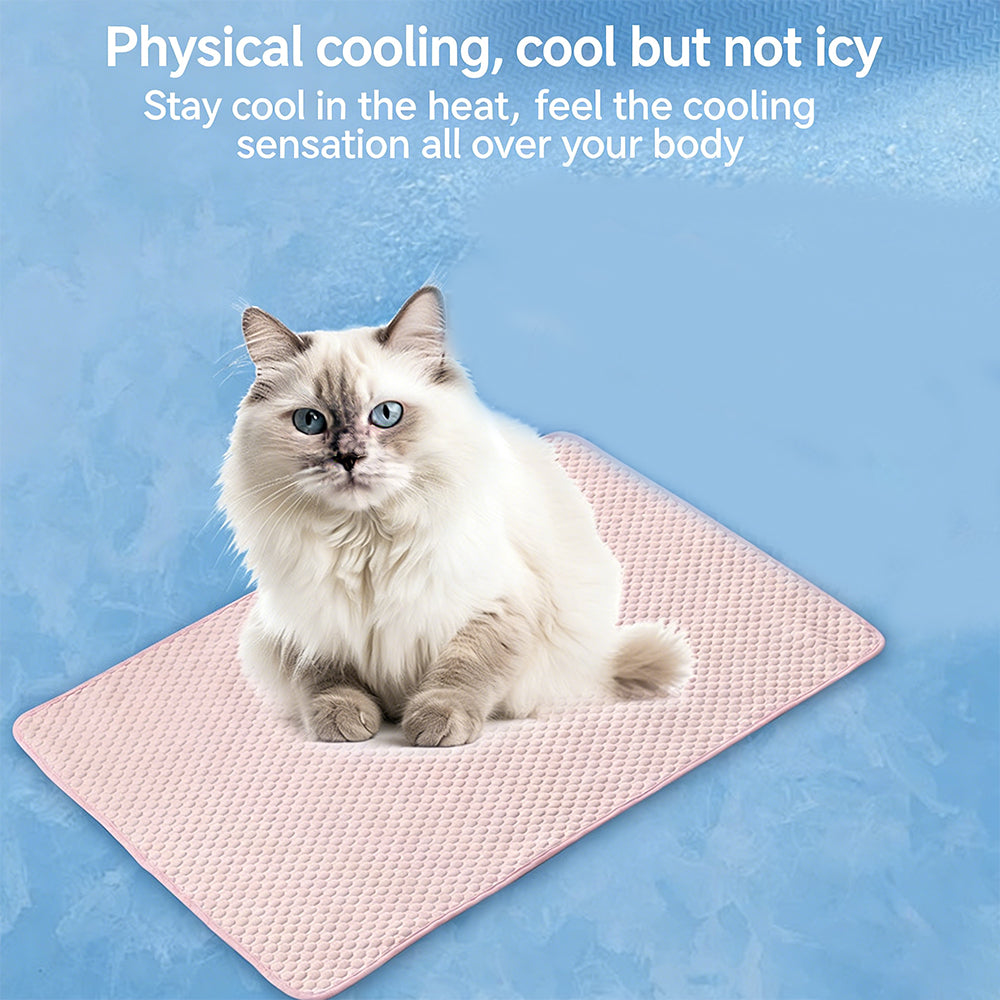 Pet Cooling Mat – Waterproof Ice Mesh