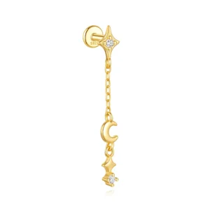 Golden Lunar Chain (Pair) - Image 6