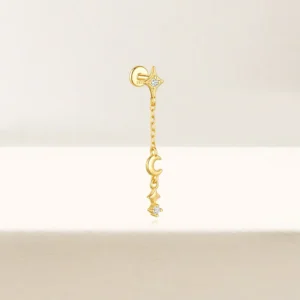 Golden Lunar Chain (Pair) - Image 4